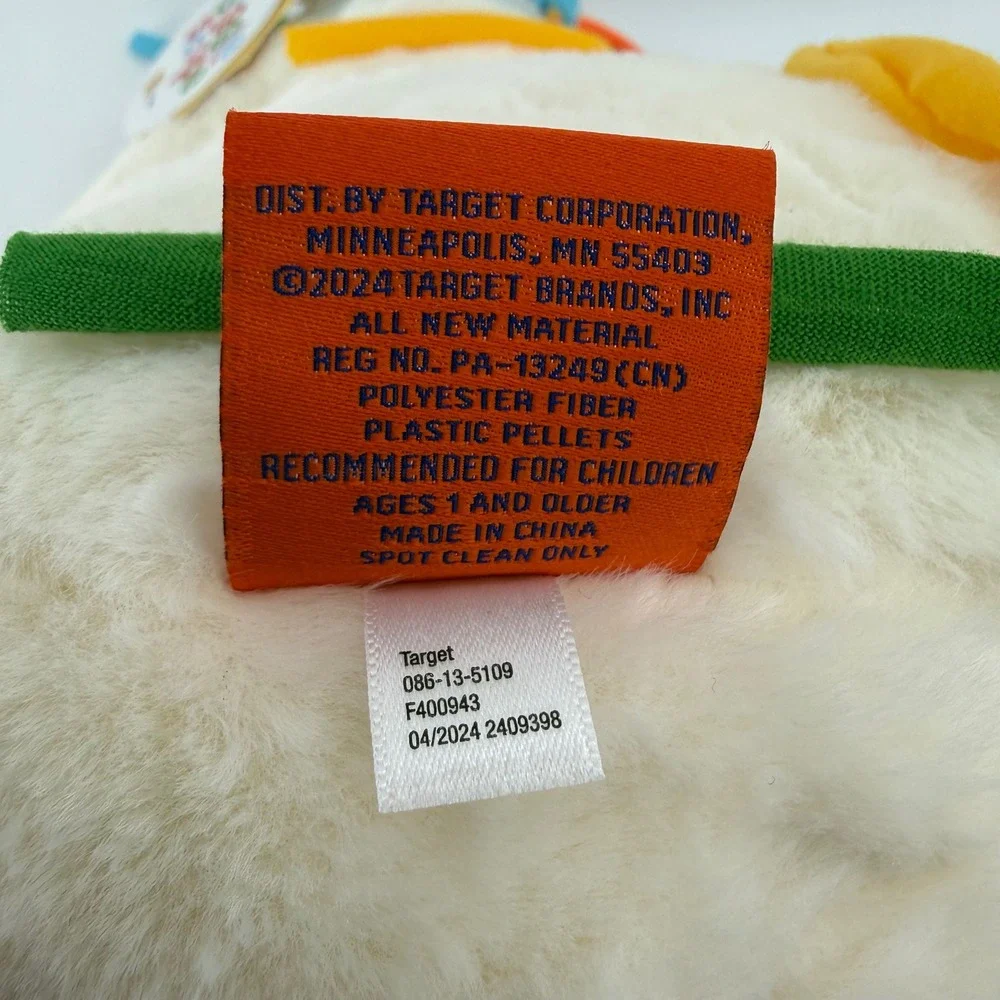 Gigglescape Rainbow Unicorn Plush White Stuffed Animal 14 inch 2024 Target Toy